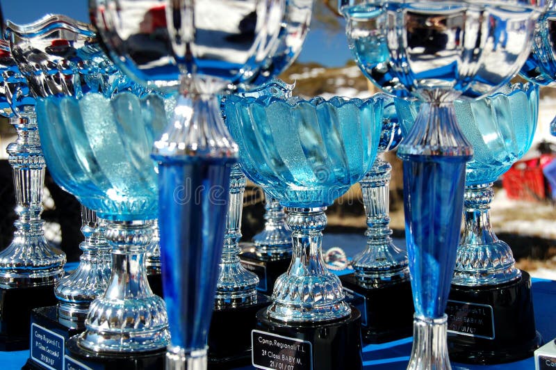 Awards on the snow ! royalty free stock photography Awards on the snow ! royalty free stock photography