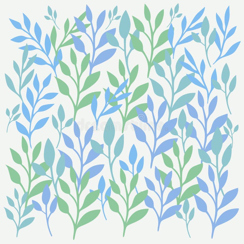 Awesome Leaf Patern Background Vector Stock Vector - Illustration of ...