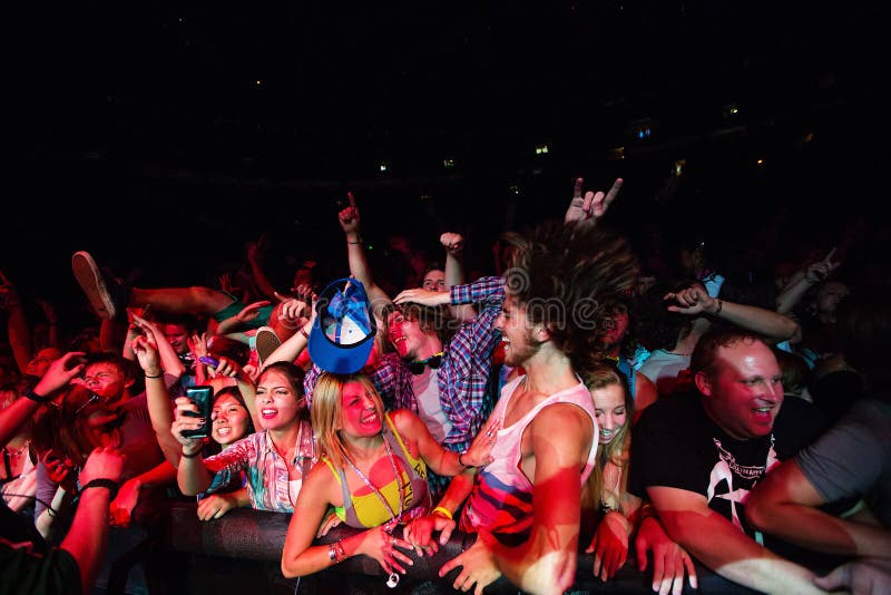 Skrillex Fans at Bumbershoot Editorial Image Image of concert
