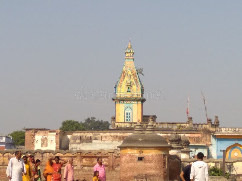 Ayodhya disputed land, Ram mandir. stock photography