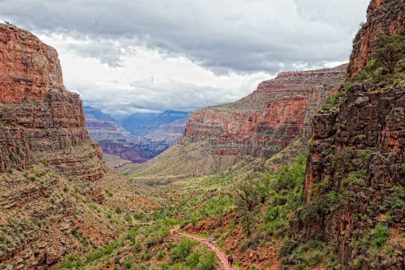 AZ-Grand Canyon National Park-S Rim-Bright Angel Trail