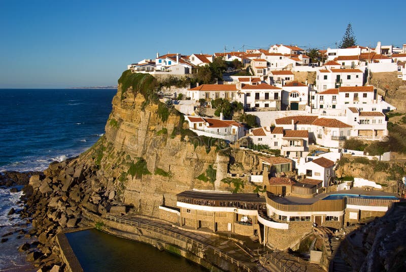 Azenhas do Mar imagens de stock royalty free