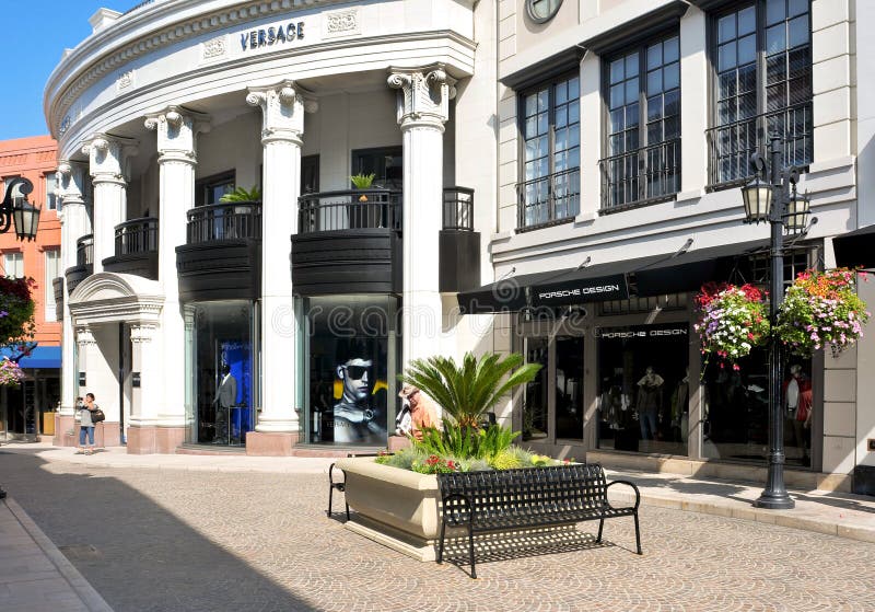 Azionamento del rodeo, Beverly Hills, Stati Uniti immagine stock Azionamento del rodeo, Beverly Hills, Stati Uniti immagine stock