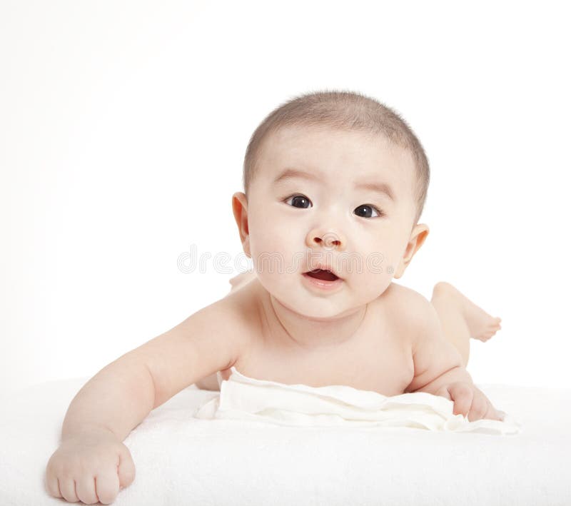 Azjatycki niemowlak