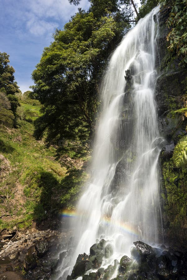 Azores, Nordeste. Ribeira Grande waterfall