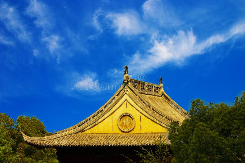 Ancient buddha temple in Beijing. Ancient buddha temple in Beijing