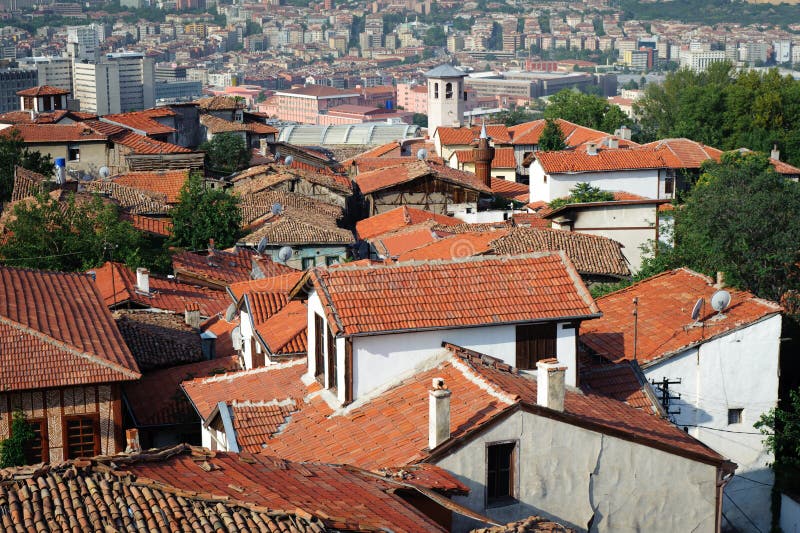 Azoteas de Ankara, Turquía fotografía de archivo libre de regalías Azoteas de Ankara, Turquía fotografía de archivo libre de regalías