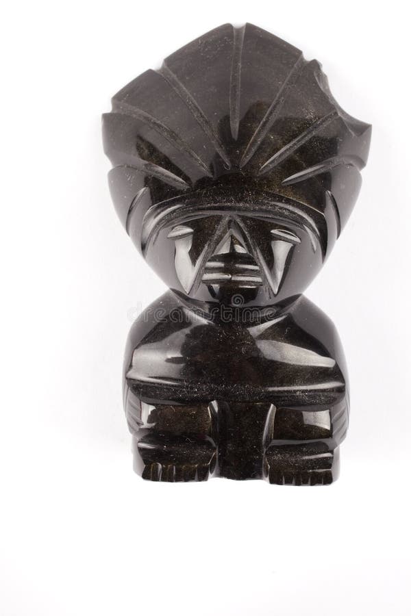 Aztec head stock images