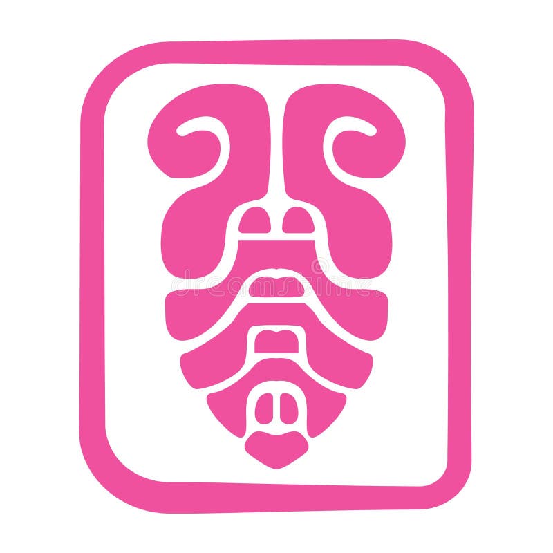 Aztec symbol design. Vector illustration decorative design vector illustration