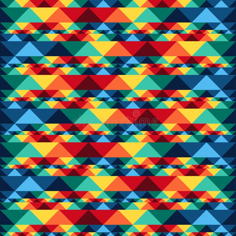 Aztèque sans couture abstrait tribal de modèle géométrique illustration de vecteur Aztèque sans couture abstrait tribal de modèle géométrique illustration de vecteur