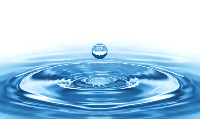 AZUL ABAJO DE AGUA con ondas imágenes de archivo libres de regalías AZUL ABAJO DE AGUA con ondas imágenes de archivo libres de regalías