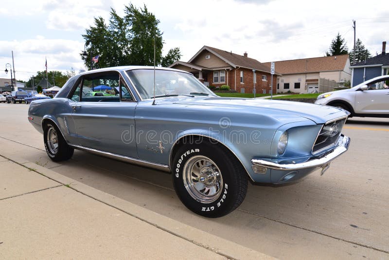 Mustang Azul - Quebra-Cabeça - Geniol