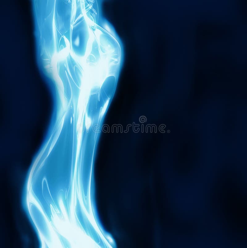 Azul fêmea abstrato ilustração do vetor Azul fêmea abstrato ilustração do vetor