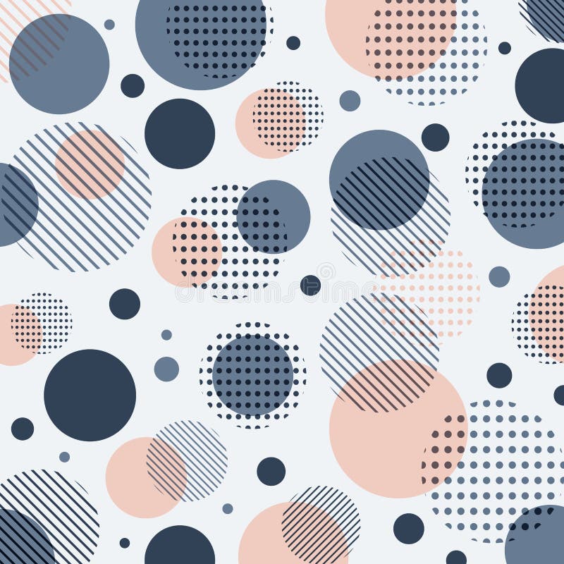 Azul moderno abstracto, modelo de puntos rosado con las líneas diagonalmente en el fondo blanco stock de ilustración Azul moderno abstracto, modelo de puntos rosado con las líneas diagonalmente en el fondo blanco stock de ilustración