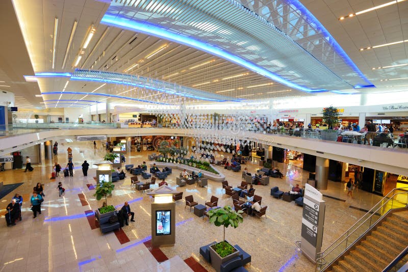 Aéroport international d'Atlanta image stock Aéroport international d'Atlanta image stock