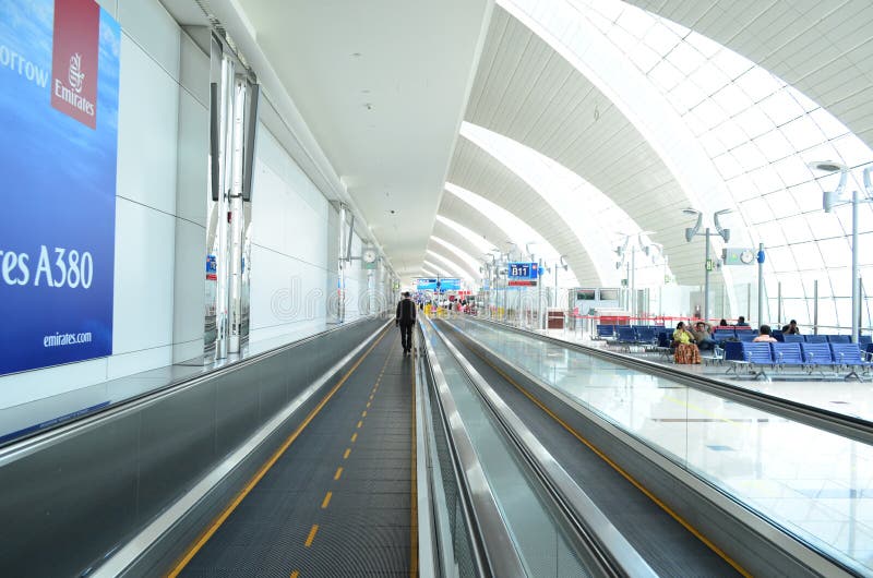Aéroport international de Dubaï image stock Aéroport international de Dubaï image stock
