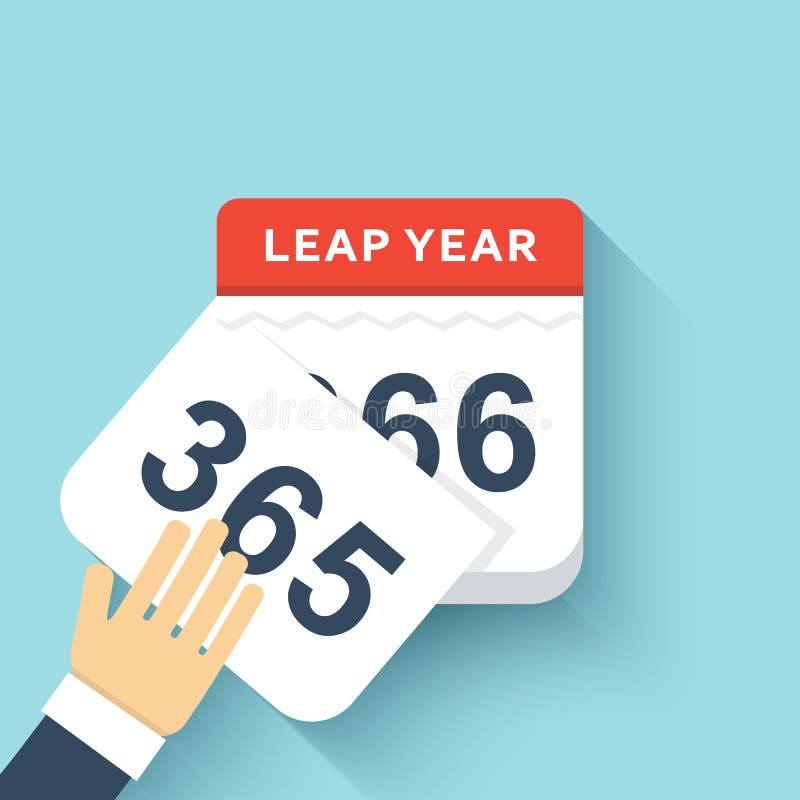 Año bisiesto plano del estilo del calendario 366 días Diseño 2016 de los calendarios ilustración del vector Año bisiesto plano del estilo del calendario 366 días Diseño 2016 de los calendarios ilustración del vector