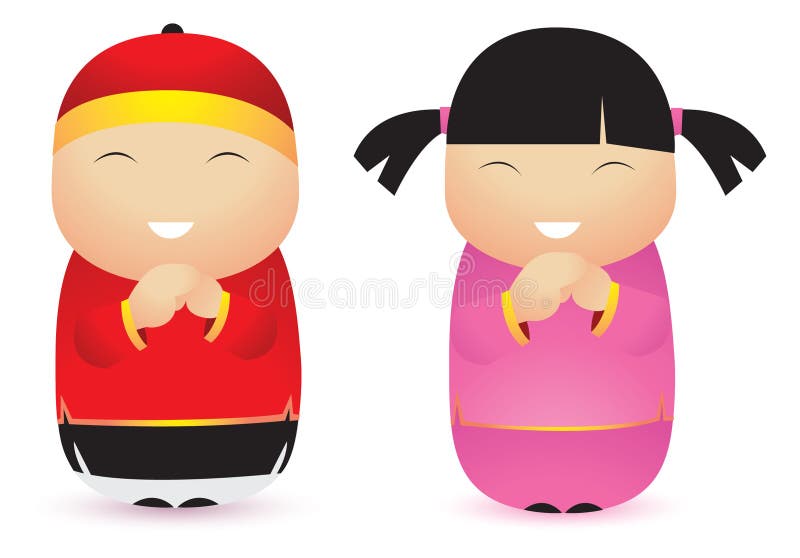 Año Nuevo chino feliz libre illustration Año Nuevo chino feliz libre illustration