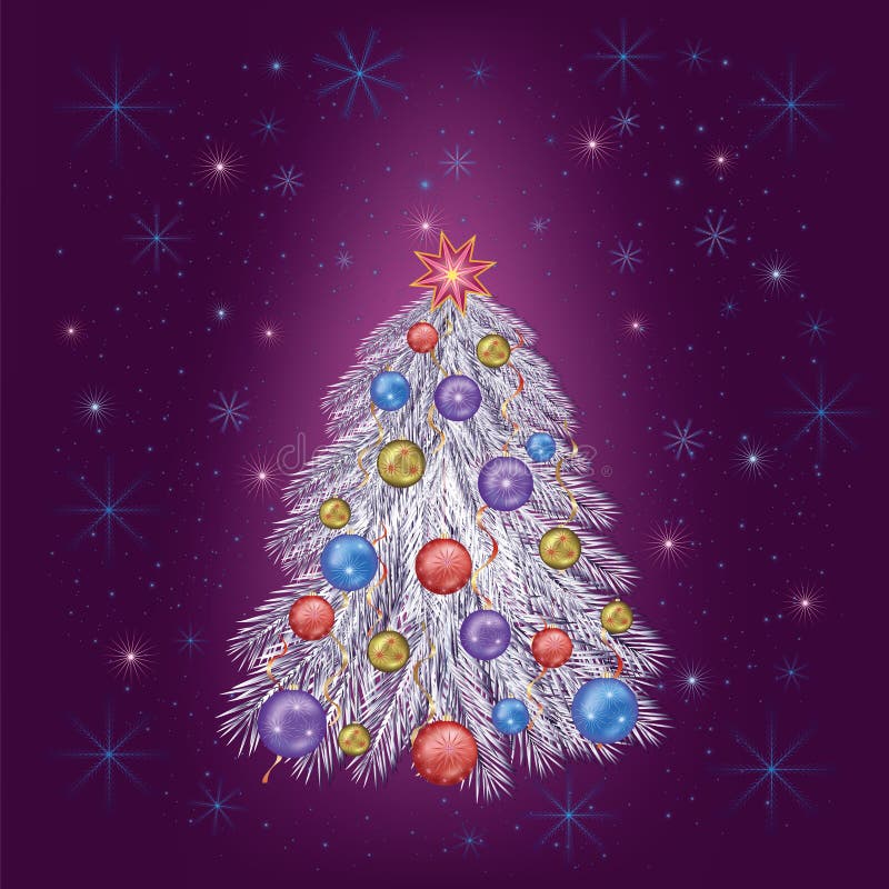 Año Nuevo festivo brillante y tarjeta de Navidad libre illustration