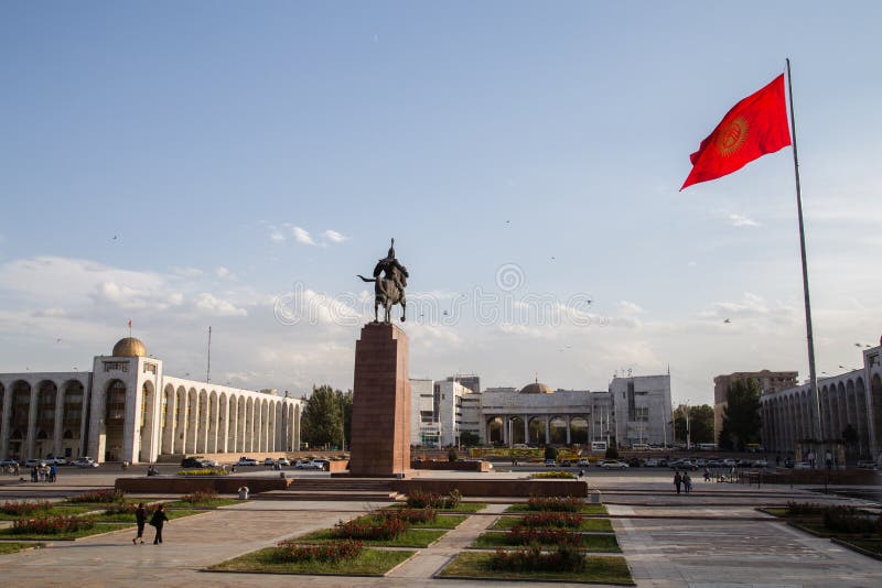 ałuny Obciosują Bishkek fotografia stock ałuny Obciosują Bishkek fotografia stock