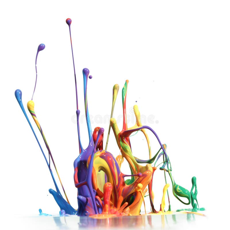 Așchie colorată stock photography