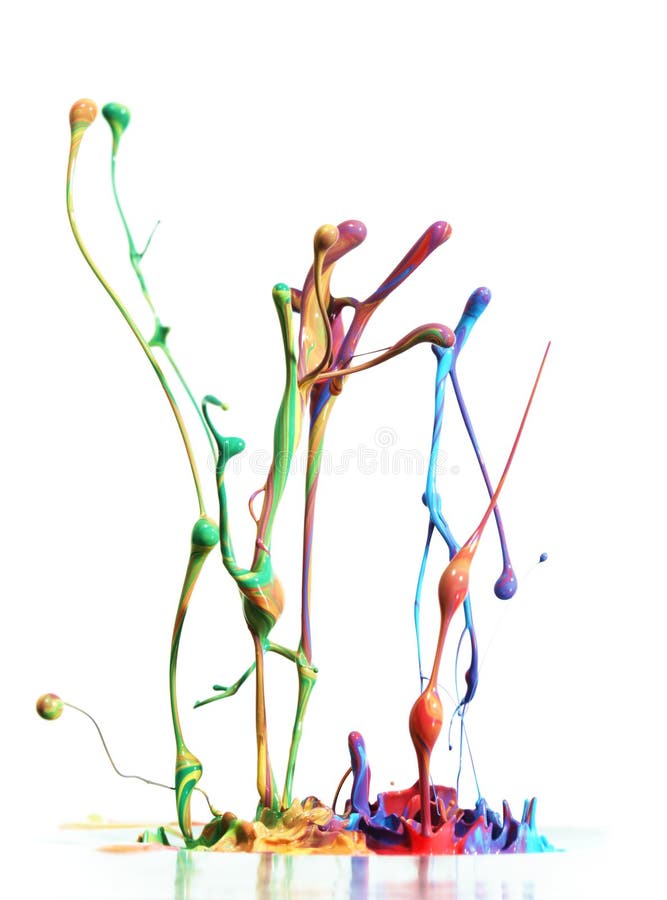 Așchie colorată stock image