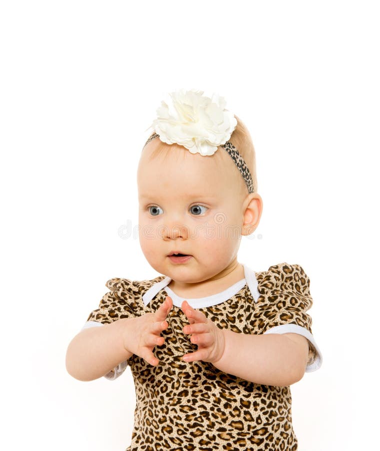Bebe De 1 Ans Mignon Image Stock Image Du Fille Mignon