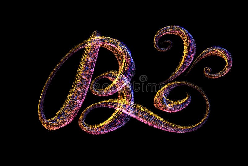 B - the Capital Letter Handwritten Made of Multicolored Luminous Circles Isolated on Black Background. Part of Alphabet Stock Illustration - Illustration of characters, design: 180990035 B - the Capital Letter Handwritten Made of Multicolored Luminous Circles Isolated on Black Background. Part of Alphabet Stock Illustration - Illustration of characters, design: 180990035