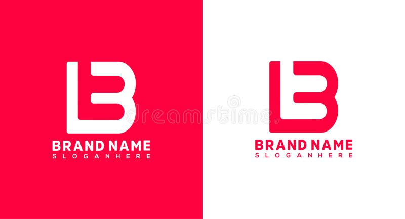 B and F Letter Logo Design. Abstract Minimalist B and F Logo Design vector illustration