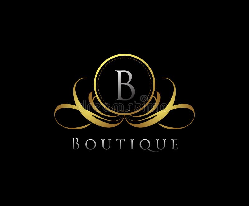 B Letter boutique logo design