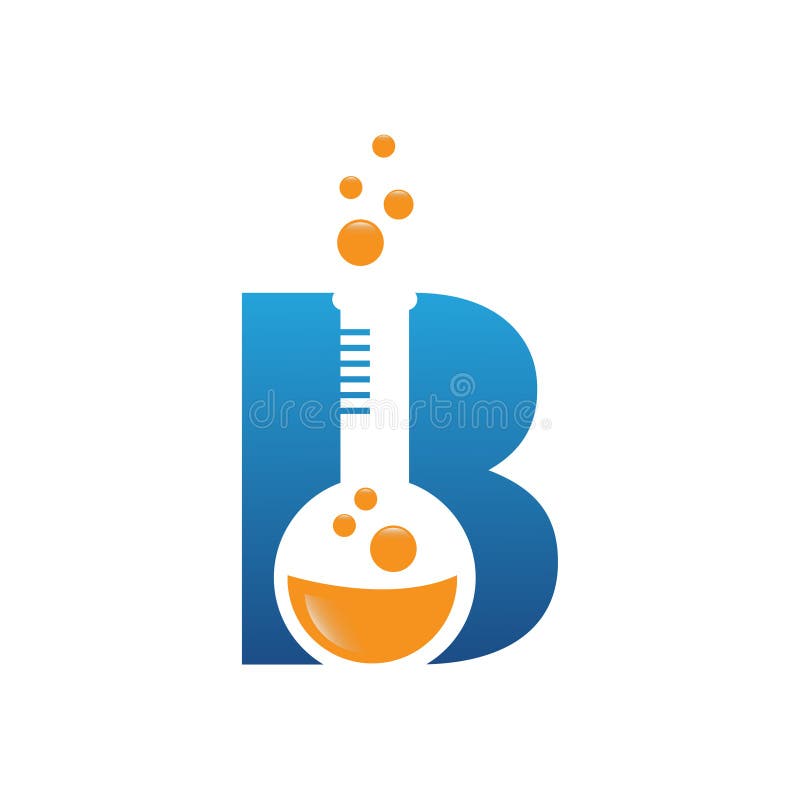 B pisze list edukacji lab pojęcia logo ilustracji