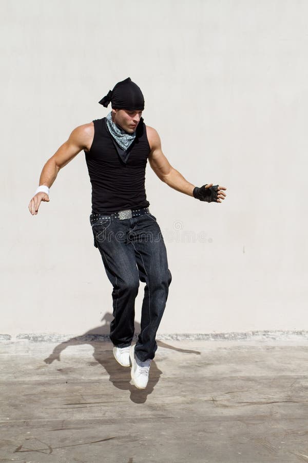 B-boy royaltyfria bilder