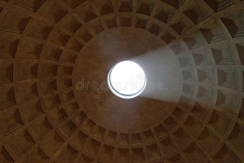 B?veda del pante?n en Roma fotografía de archivo B?veda del pante?n en Roma fotografía de archivo