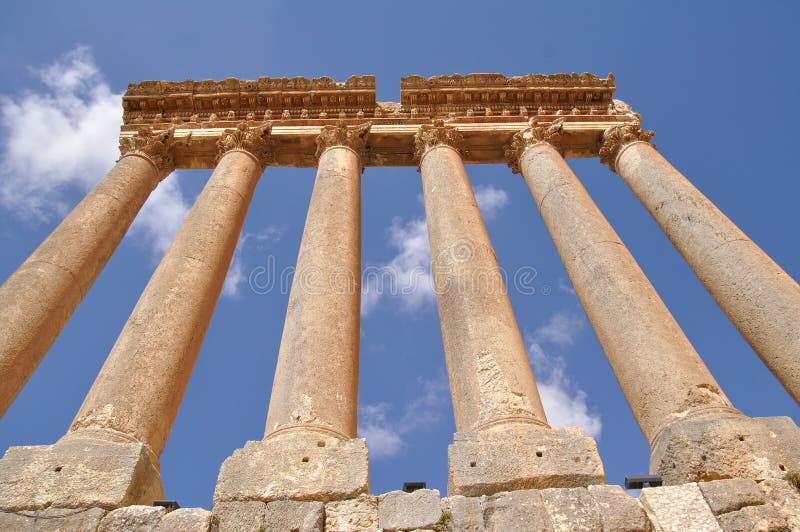 Baalbek, Líbano imágenes de archivo libres de regalías Baalbek, Líbano imágenes de archivo libres de regalías