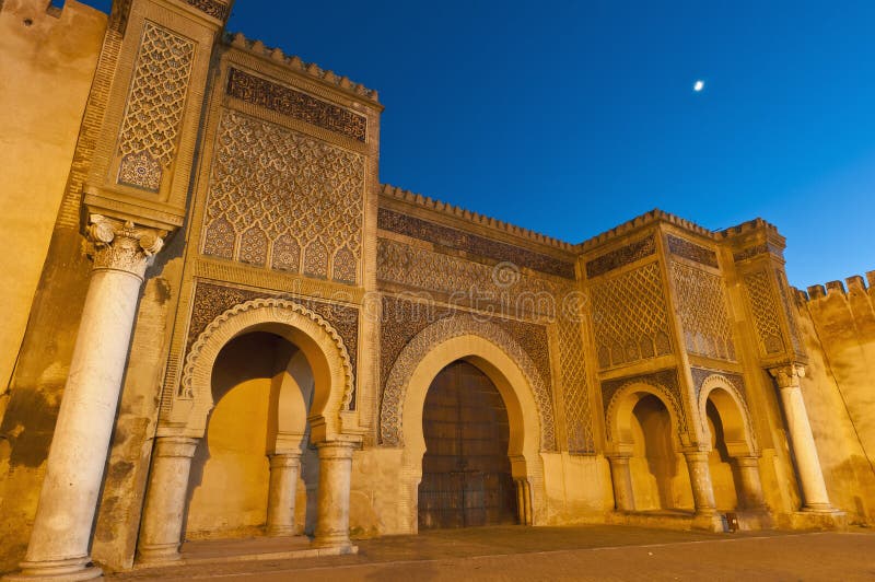 bab drzwi en jama meknes Morocco nouar fotografia royalty free bab drzwi en jama meknes Morocco nouar fotografia royalty free