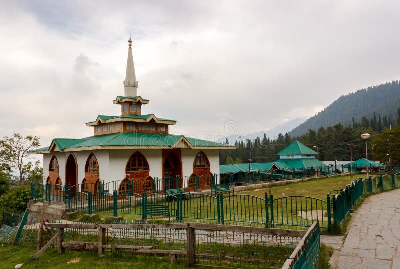 Baba Reshi tempel, Gulmarg, Jammu and Kashmir