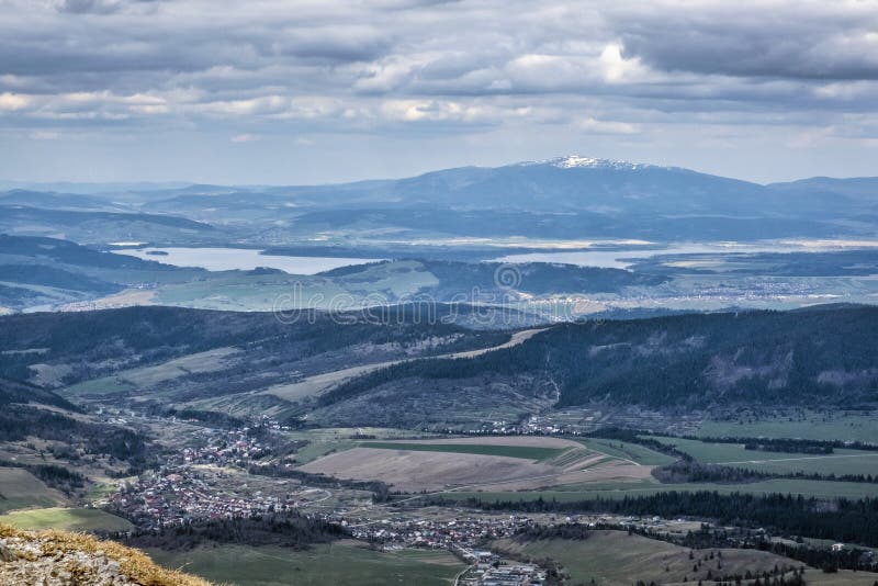 Babia hora from West Tatras mountains, Slovakia, hiking theme