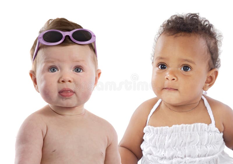 Babies of different races