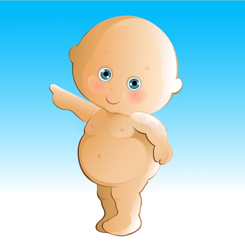 Baby stock vector. Illustration of funny, happy, girl - 13856863 Baby stock vector. Illustration of funny, happy, girl - 13856863