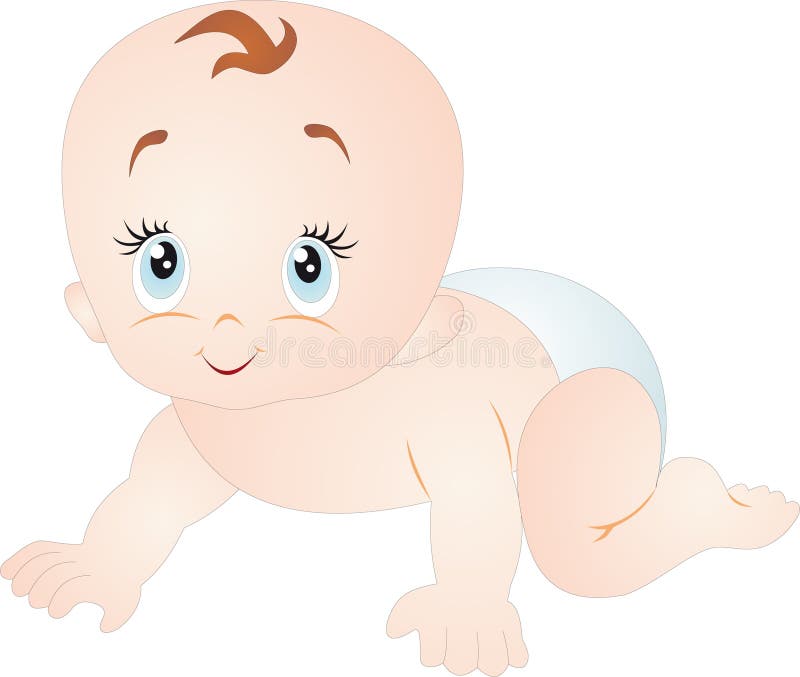 Baby royalty-vrije illustratie Baby royalty-vrije illustratie