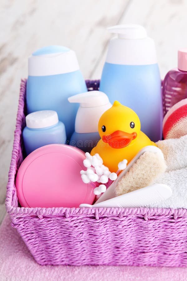 Baby accessories stock image. Image of child, towel, hair 50041467