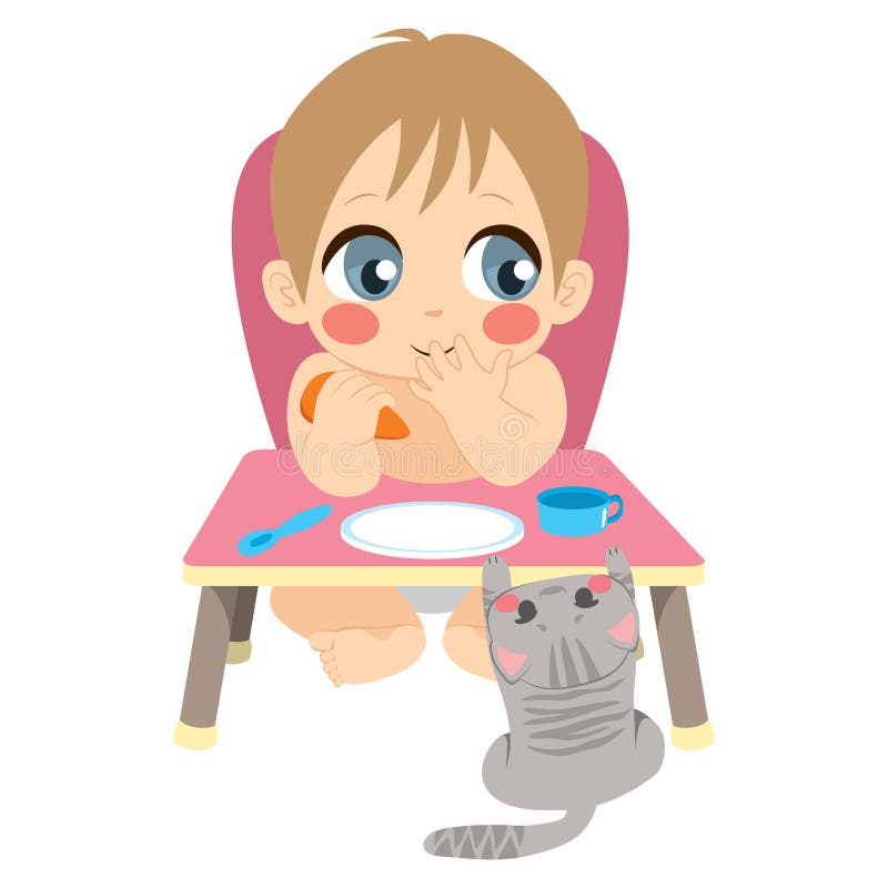 Baby Afgeleid Eten