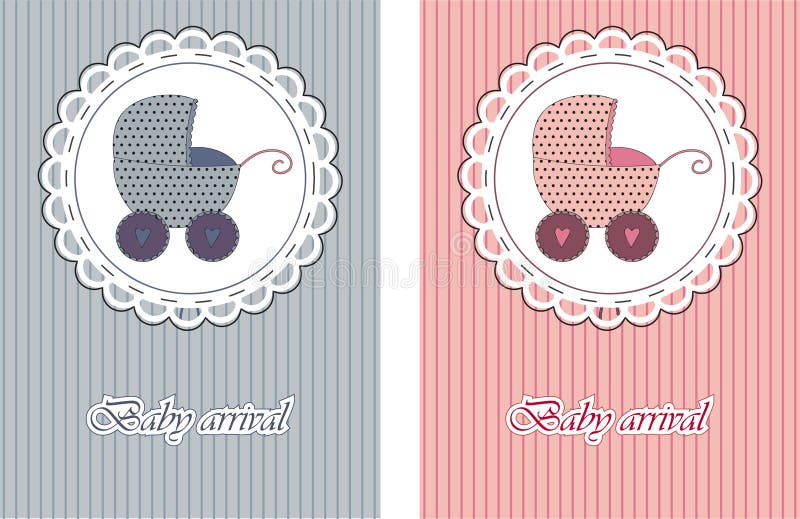 Baby arrival cards