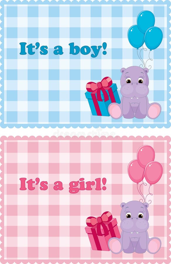 Baby arrival cards