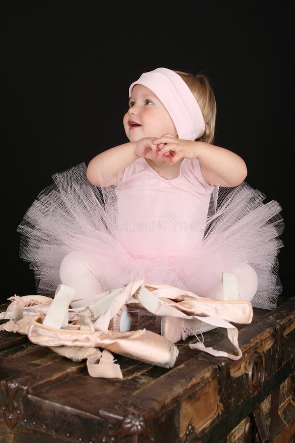 Baby Ballerina stock photo. Image of blond, netting, dreams - 16281656