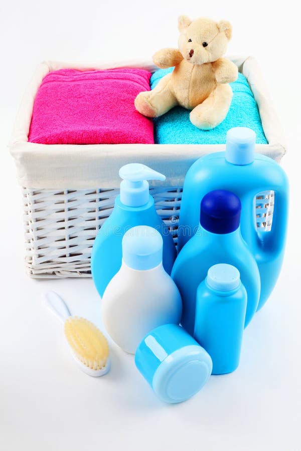 Baby bath stock photo. Image of cosmetic, childhood, hare 69464796