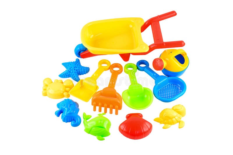 Baby beach sand toys stock image. Image of sand, childhood 46539919