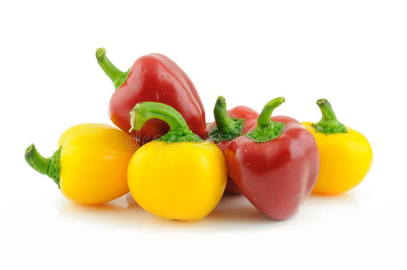Baby bell peppers stock photo. Image of bell, sweet, healthy 13607912
