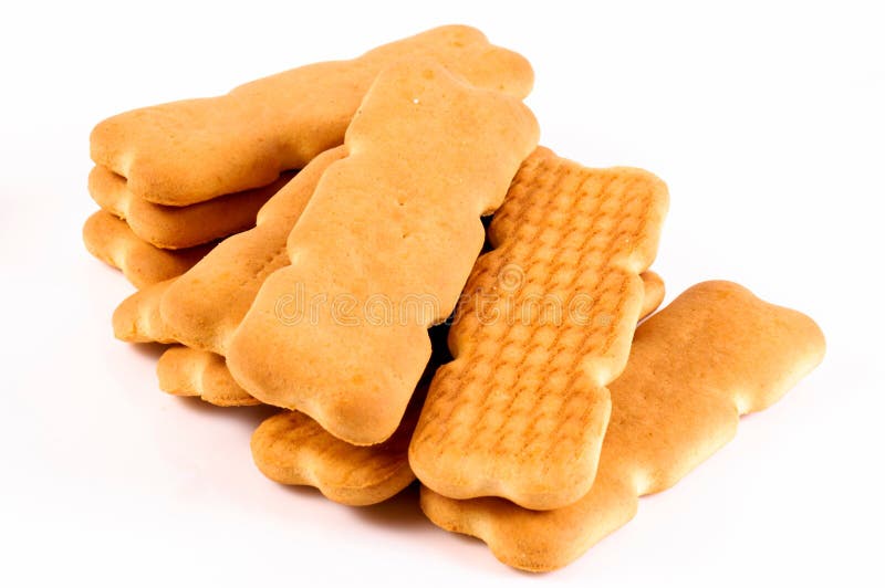 Baby biscuit stock image. Image of healthy, heap, shot 25570777