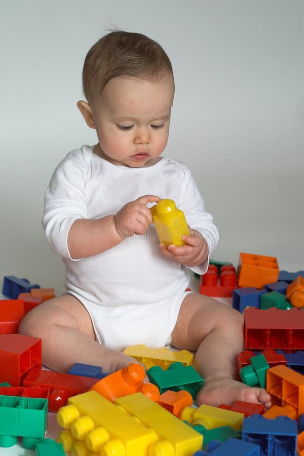 Baby Blocks stock photo. Image of yellow, adorable, feet - 2099006